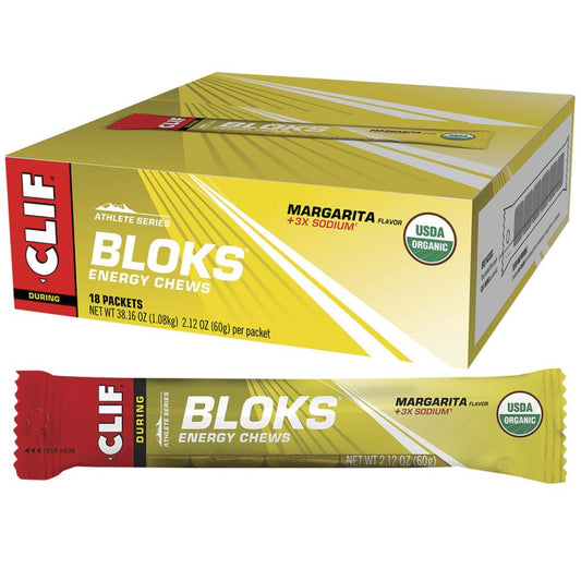 CLIF BLOKS Energy Chews: Margarita (with 150mg of sodium)